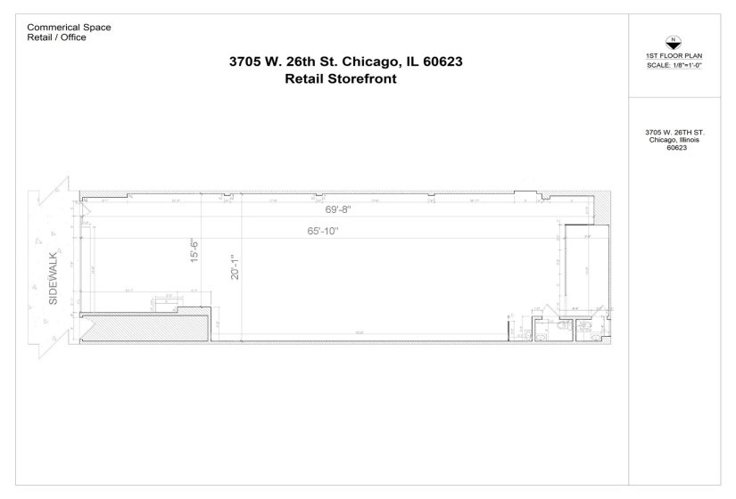 3705 W. 26th St. Chicago, IL 60623 - Floor Plan