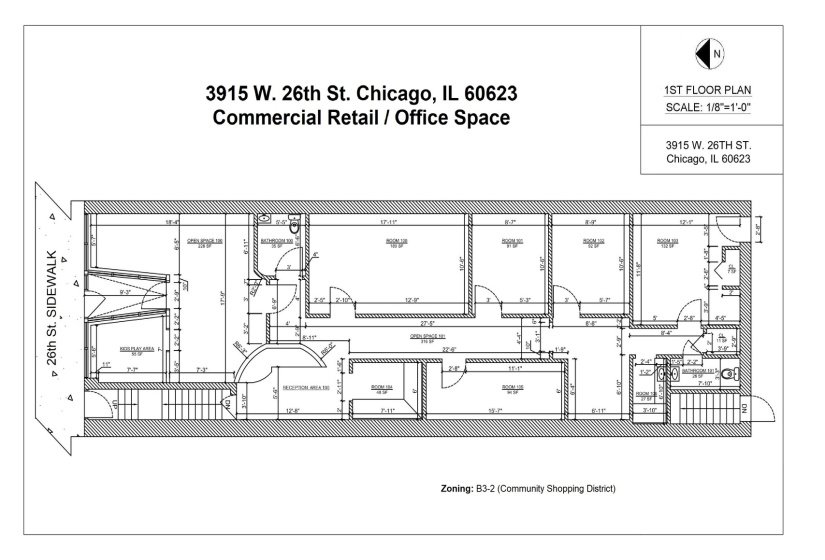 3915 W. 26th St. Chicago, IL 60623 - Floor Plan